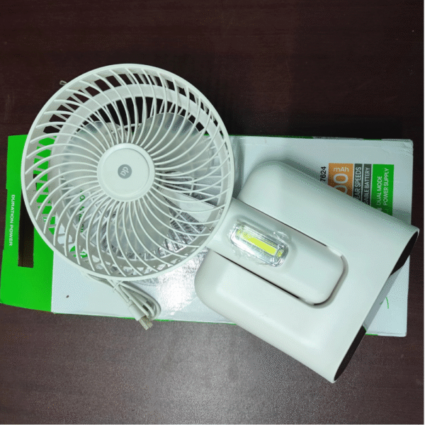 Duration Power DP-7624 Desktop Portable Rechargeable Smart Touch Fan - Image 4