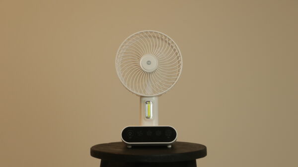 Duration Power DP-7624 Desktop Portable Rechargeable Smart Touch Fan